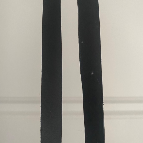 Leather Fringe Bag | Leather Fringe Clutch I Women's Purse | Black - Picture 6 of 6